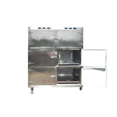 China Morgue Room Stainless Steel Freezer Mortuary Manufacturers Hospital Morgue Refrigerator Mortuary Refrigerator for sale