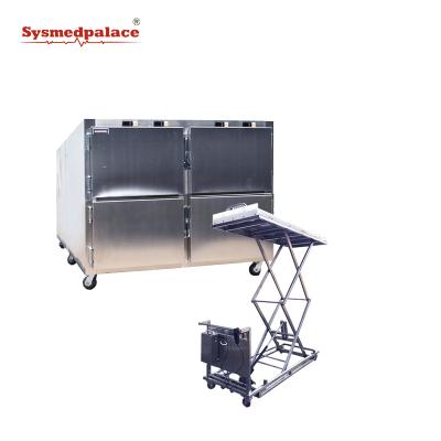 China Newest Single-temperature Freezer Mortuary Mortuary Body Coolers with Factory Price for sale