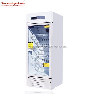 China Smart 2-8 Degree Display Pharmacy Refrigerator Medical Medical Refrigerator Pharmacy Vaccine Refrigerator Price for sale