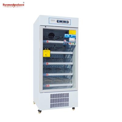 China Beautiful Glass Door Compressor Freezer Pharmacy Vaccine Refrigerator With Medical Fridge DRUNKARD Chips for sale