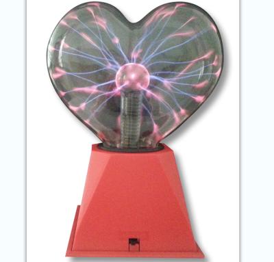 China Sound+On Plasma Heart Light Plasma Ball for sale