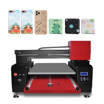 China Hotels Refinecolor 6090 Varnish Printer Brighter CMYKW Low Ink Cost Printer Flat Small Printing Machine UV Inkjet Printers for sale