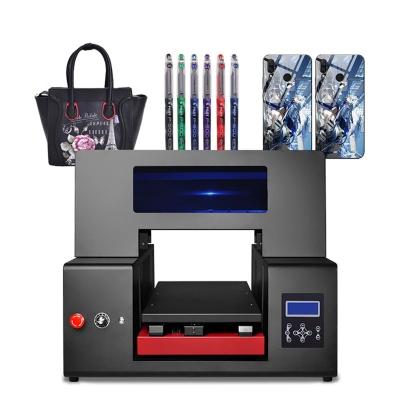 China Hotels Refinecolor A3 Printer Direct To Substrate UV Inkjet XP600 3040/3050/6040/6090 LED UV Flatbed Printer Machine Printing Machine for sale