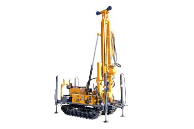 China HWDL280 Hydraulic and pneumatic percussion Core Drill Rig for sale