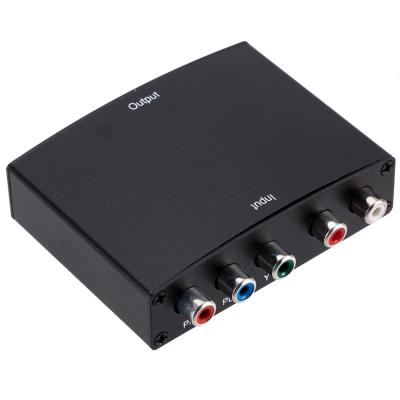 China RGB YPbPr to AV converter HDCP YPbPr/RGB + R/L audio hdmi video to audio to HDMI to HDMI YPbPr converter for sale