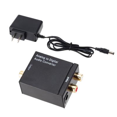 China DAC Optical Toslink SPDIF Analog to Digital Coaxial to Analog L/R RCA Analog to Digital Audio Converter for sale