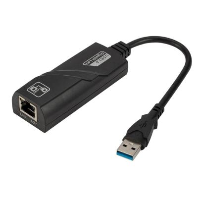 China Desktop USB 3.0 to RJ45 Lan Gigabit Internet for Computer Laptop Usb Ethernet for sale