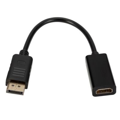 China Multimedia 1080P DisplayPort to HDMI adapter DP display port to HDMI female to male adapter cable DP to hdmi for sale