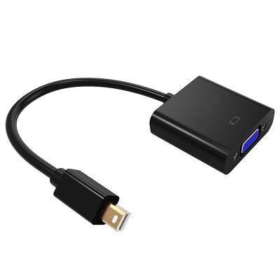 China Multimedia Mini DP to Male VGA Video Adapter 1080p Thunderbolt Display Port to VGA Female Displayport Cables to VGA DLLE DP Adapter for sale