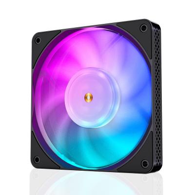 China Jonsbo HF1215 RGB Slim Fan 120*120*15mm Fan Mini Computer Case Fan Case Chassis Cooling for sale