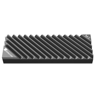 China M.2 2280 ssd Jonsbo M.2-3 2280 nvme ssd heatsink aluminum m.2 heatsink cooler for sale