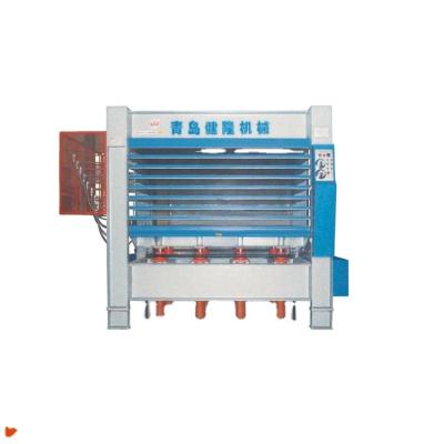 China 2020new Hotels Popular Customizable Hydraulic Plywood Hot Press Machine With Frequency Power for sale