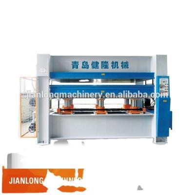 China Hotels Other Wood Making Melamine Sheet Molded Lamination Door Skin Hot Press Machine for sale