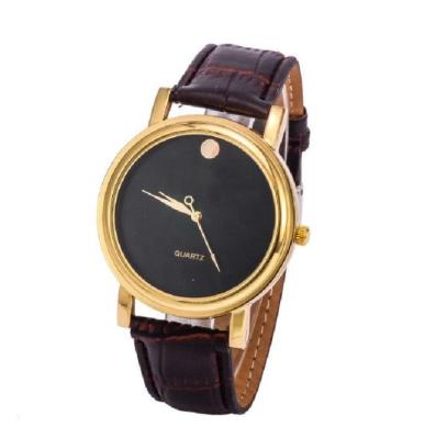 China Water Resistant Factory Price Leather Good Marked Price Geneva Watches for sale