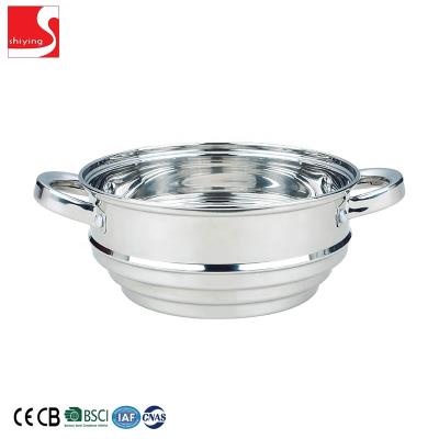 China Latest Sustainable Stainless Steel Cooking Pot Corn Food Dim Sum Steamer for sale