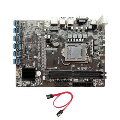 China B250C Desktop Motherboard 12XPCIE to USB3.0 Graphics Card Slot LGA1151 Supports DDR4 DIMM RAM With M.2 SSD for sale