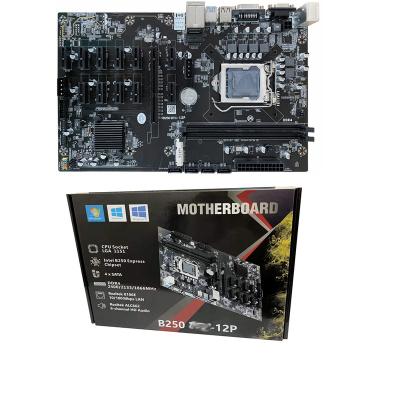 China Expert 12gpu B250 Mainboard 1151 Motherboard 12 Gpu Pcie Video Cards Desktop Motherboard Lga With M.2 SSD for sale