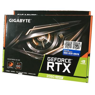 China Super Workstation Gigabyle RTX 2060 2060s 8GB GDDR6 windforce GPU 1660super 6GB Gaming Graphics Card with 8gb Gddr6 Memory for sale