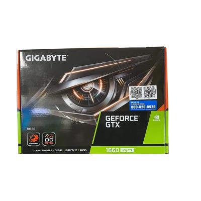 China GIGABYL GTX OC 6G 1660 Desktop Graphics Card with 6GB GDDR5 192 Bit Super Memory Interface GIGAOCTET 1660 for sale