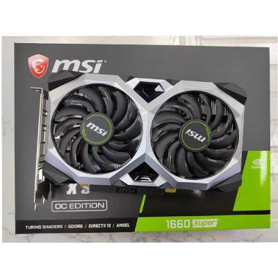 China GeForce GTX 1660 6GB GDDR6 192 SUPER Desktop Gaming Bit Graphics Card for sale