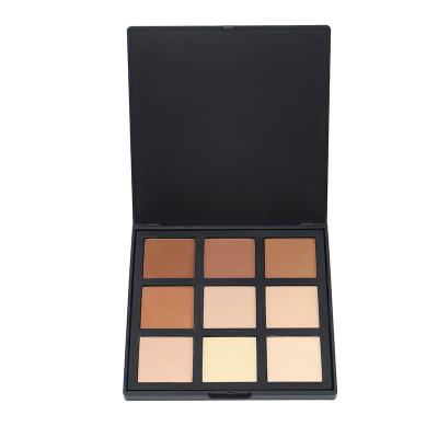 China High Quality Moisturizer 9 Color Palette Contouring Powder For Makeup Face Contouring Cream Sensitive Contouring Palette for sale