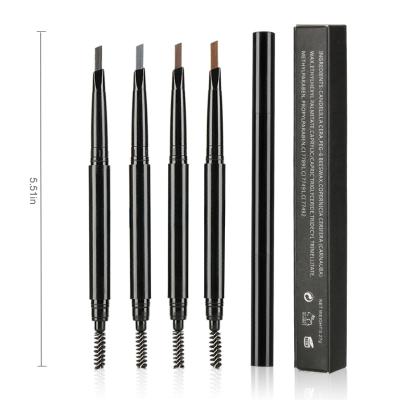 China Custom 5 Colors Waterproof Private Label Pencil Eyebrow Pencil Waterproof Customized Eyebrow Pencil for sale