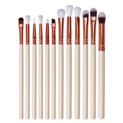 China Angular Blush 20 Pieces Face Makeup Brushes Private Label Wholesale Eyeshadow Makeup Brush Set for sale