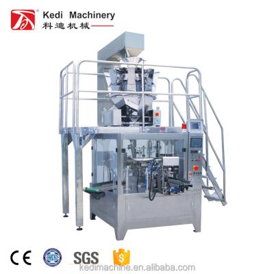 China GARMENT Type Automatic Pet Food Doypack Packaging Machine Rotary for sale