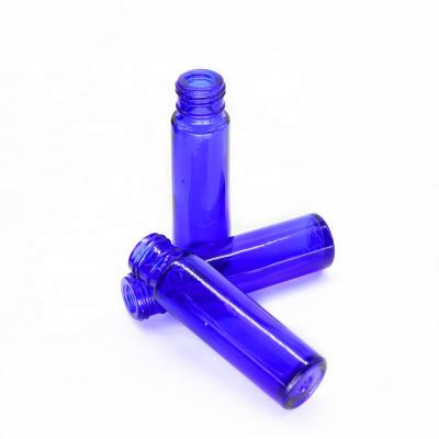 China Essential Oil 10ml Cobalt Blue Roll On Glass Bottles Essential Oil Bottle for sale