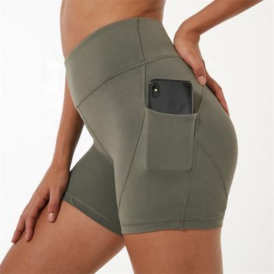 China Wholesale Breathable Gym Dry Athletic Custom Compression Fit Booty Running Shorts For Women for sale