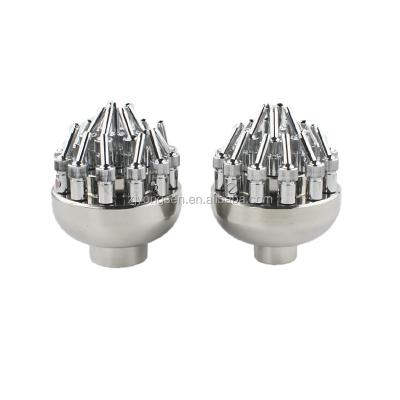 China Adjustable Stainless Steel Three-Layer Flower Nozzle Fountain Spout for sale