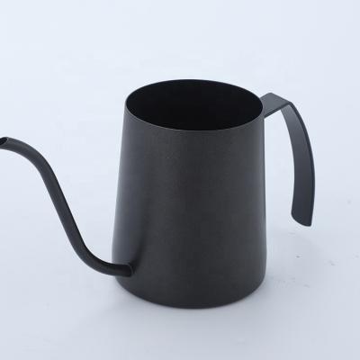 China Stored Light And Practical Simple Coffee Accessories Drip Kettle Pot Tea Milk Pot Jug Stainless Steel For Gift Work Daily Travel for sale