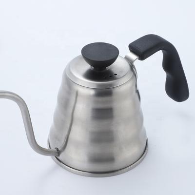 China 2021Japanese Style Stainless Steel Coffee Stainable Jug Teapot Manual Maker Pour Over Drip Coffee Kettle With Cover for sale