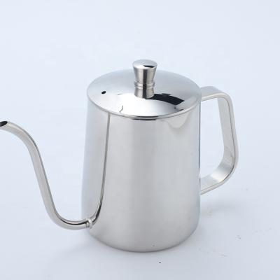 China WITH LID new modern portable coffee milk jug 304 stainless steel 304 stainless steel 350ml 600ml coffee pour over kettle with lid for sale