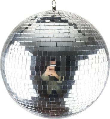 China Christamas Decoration Stage Lighting Lights 8 Inch 72 Inch Shiny Silver Color Party Disco Light Glass Mirror Balls for sale