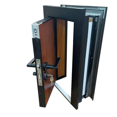 China High Quality Sound Insulation Designs Office Eco-Friendly Door Commercial Interior Sliding Wooden Door for sale