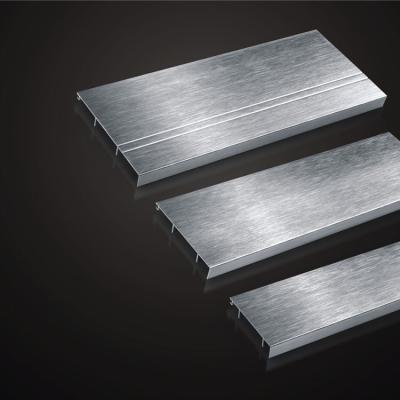 China Modern High Quality Luxurious Modern Skirting Board 5 6 8 10 12cm Aluminum Alloy Floor Skirting Board for sale