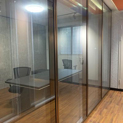 China Durable Custom Modern Aluminum Material Glass Wall Fire Partition Modular Office Partition Office Proof for sale