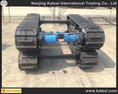 China Drill rig 2017 customed high quality crane bulldozer undercarriage part for drilling rig for sale