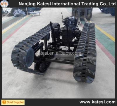 China 2017 drill rig made in china high quality mini crawler truck rubber track undercarriage for sale