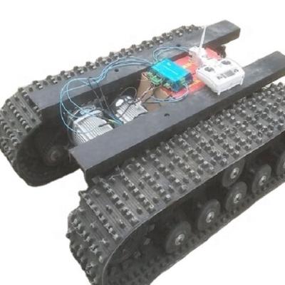 China Remote Control Track Electric Chassis Track Chassis Track Robot AI Machinery Repair Shops Special Vehicle for sale