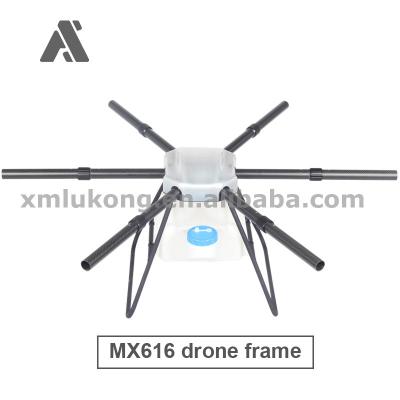 China With Carbon Fiber Parts FRAME ONLY MX616 16L Awesome Drone FPV Drone Sight 6 Axis Folding Carbon Fiber Agricultural Spray Sight for sale