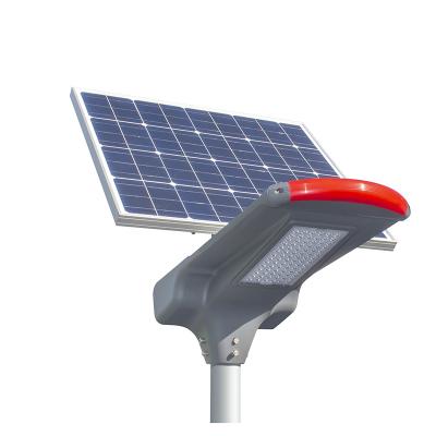 China ROAD Factory 50w Solar Street Light System Die Cast Iron Track Light Pole for sale