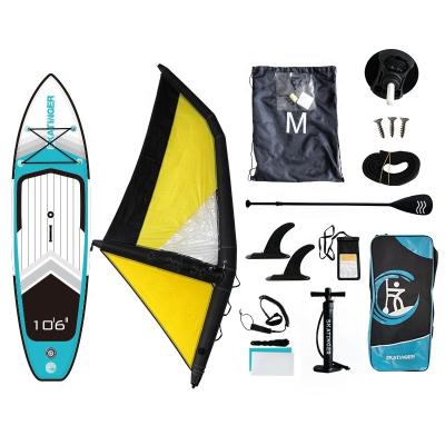 China Enjoy a wonderful surfing experience SKATINGER 11' Double Layers Kite Surf Kite Sup Board Windsurf Stand Up Board Kiteboard Inflatable Water Sports pallet for sale