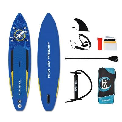 China 2022China factory new design OEM/ODM 11' unisex surf board 6 stand inflatable paddleboard paddle board sip board for sale