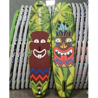 China Wholesale unisex paddleboard foldable standup inflatable skimboard OEM SUP SUP paddleboards inflatable surf board for sale