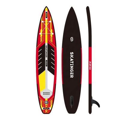 China New Style Men SUP Racing Inflatable Tote Stand Up Paddle Board Racing Paddle Board for sale