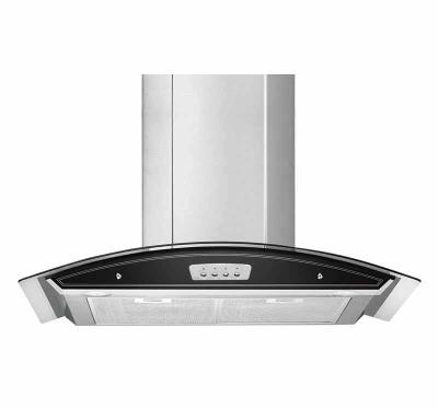 중국 European Car 900mm Push Switch Style LED Light Good Quality Range Hood Kitchen Cooker Hood Chimney Hood 판매용