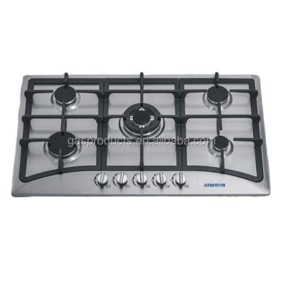 China Hotel 5 Burner Gas Stove Te koop