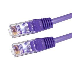 Cina Maschio porpora del cavo del connettore della rete a 22 maschii/femminili - 26AWG 3m Lan Cable in vendita